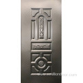 Decorative metal door panel